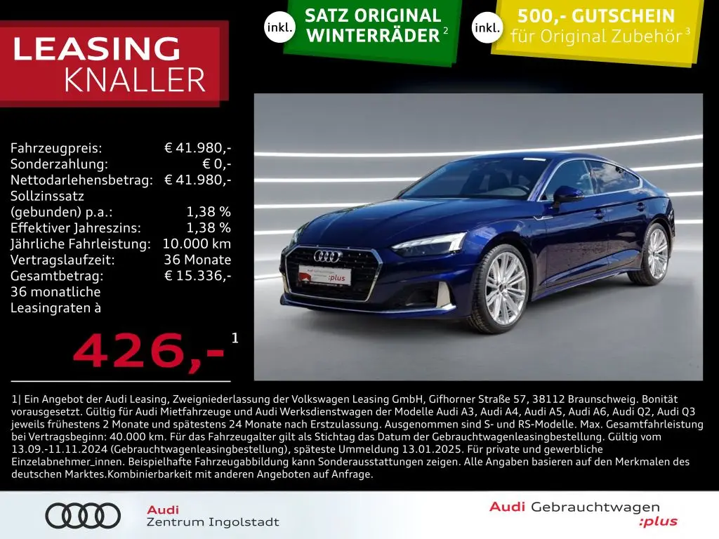 Photo 1 : Audi A5 2023 Petrol