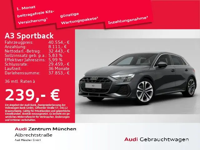 Photo 1 : Audi A3 2024 Essence