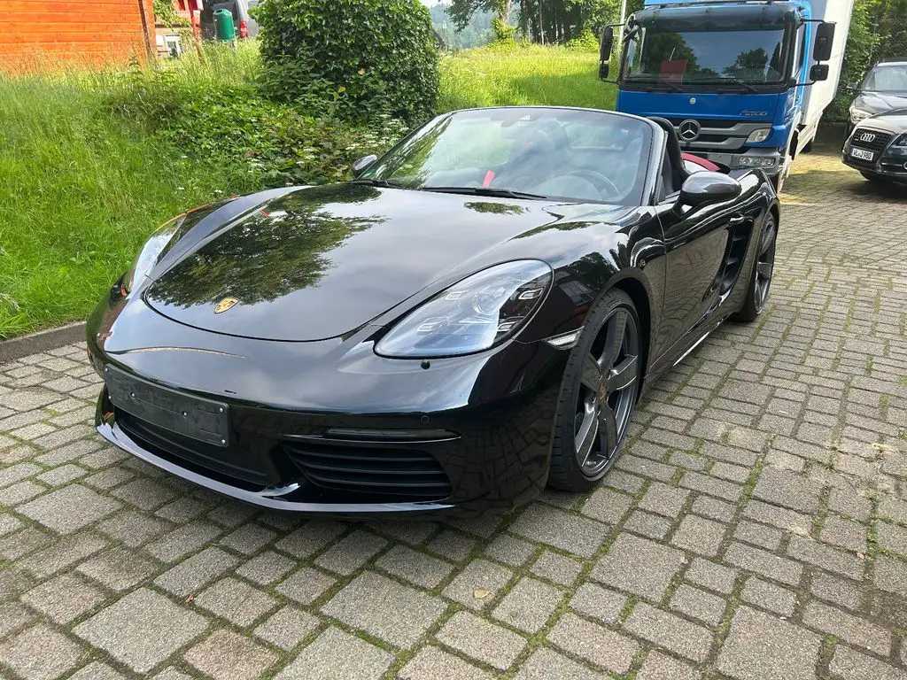 Photo 1 : Porsche Boxster 2020 Petrol