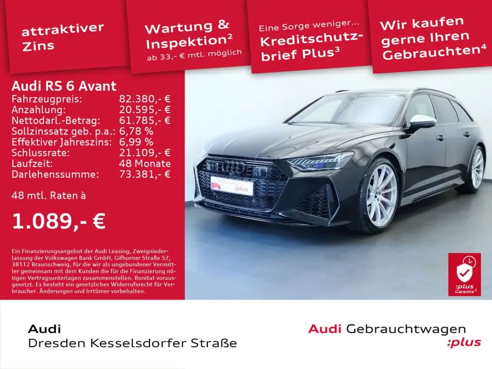 Photo 1 : Audi Rs6 2020 Essence