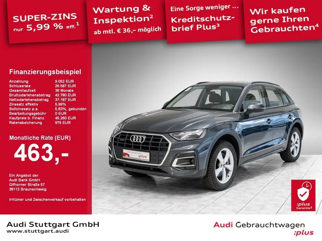 Photo 1 : Audi Q5 2022 Hybride