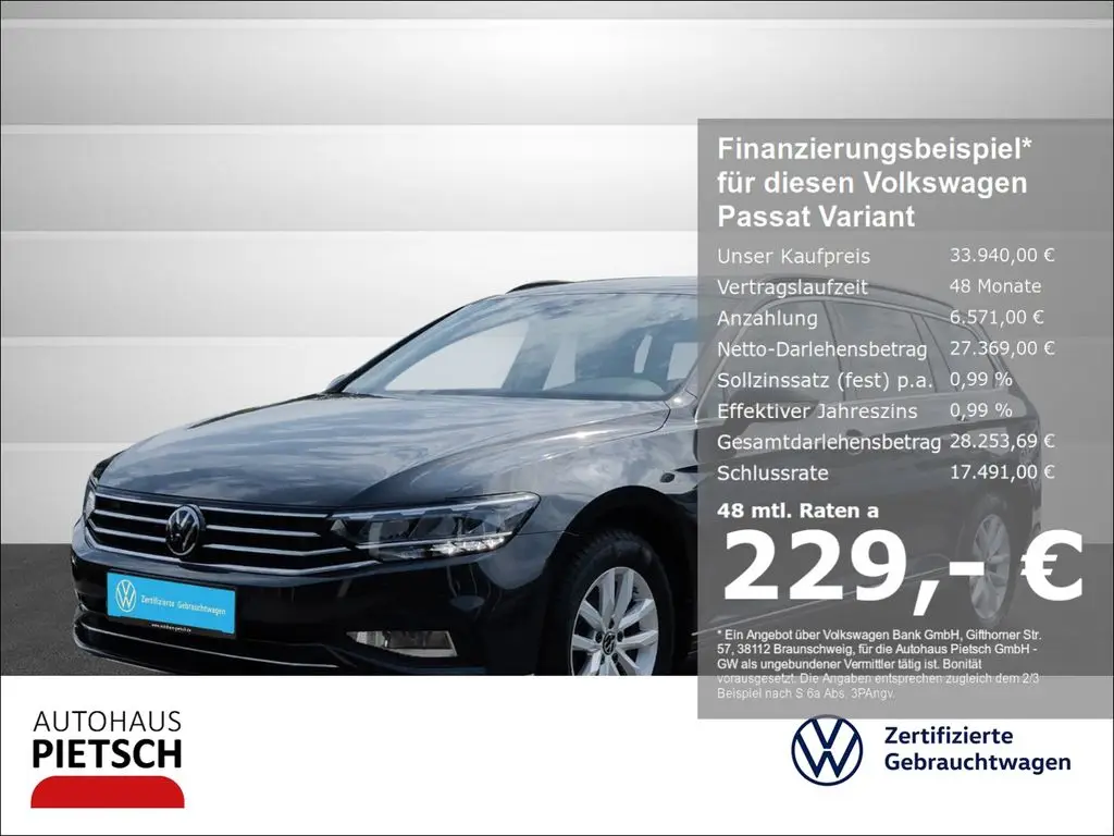 Photo 1 : Volkswagen Passat 2023 Diesel