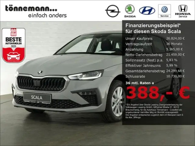 Photo 1 : Skoda Scala 2024 Essence