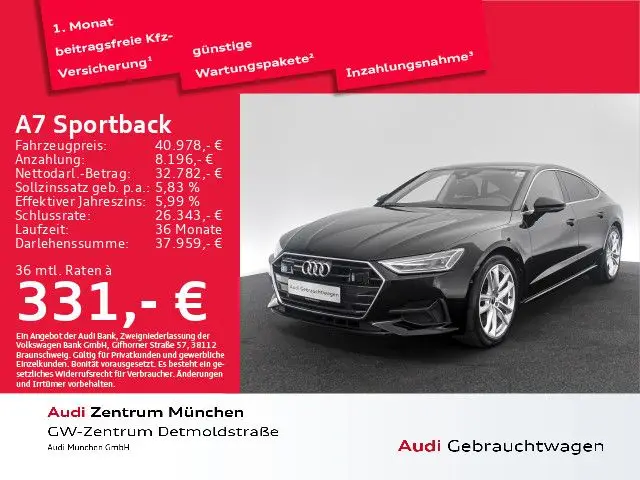 Photo 1 : Audi A7 2021 Hybride