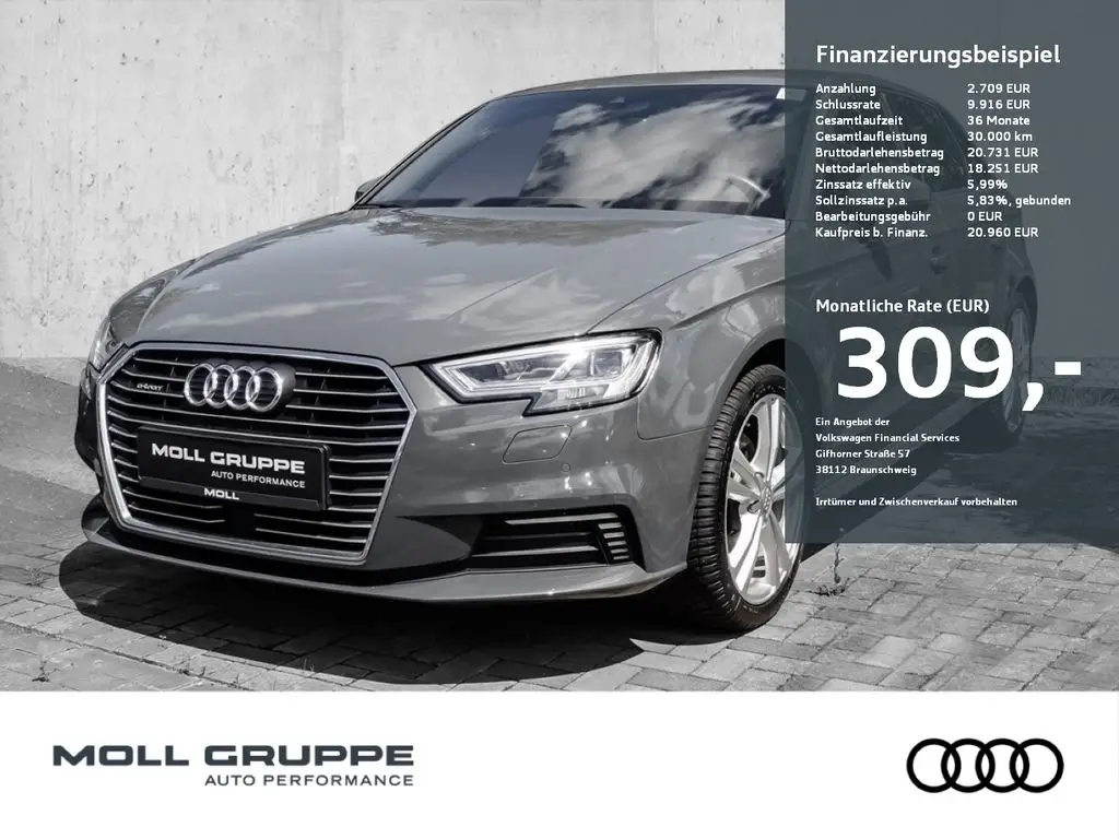 Photo 1 : Audi A3 2020 Hybrid