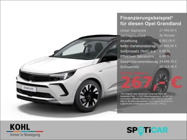 Photo 1 : Opel Grandland 2022 Diesel