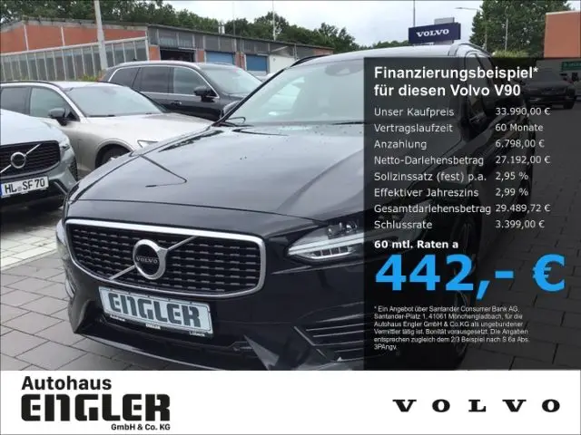 Photo 1 : Volvo V90 2020 Hybride