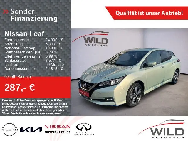 Photo 1 : Nissan Leaf 2020 Non renseigné