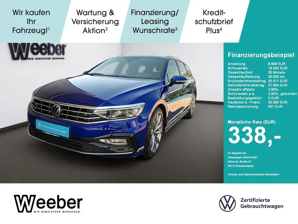 Photo 1 : Volkswagen Passat 2022 Essence