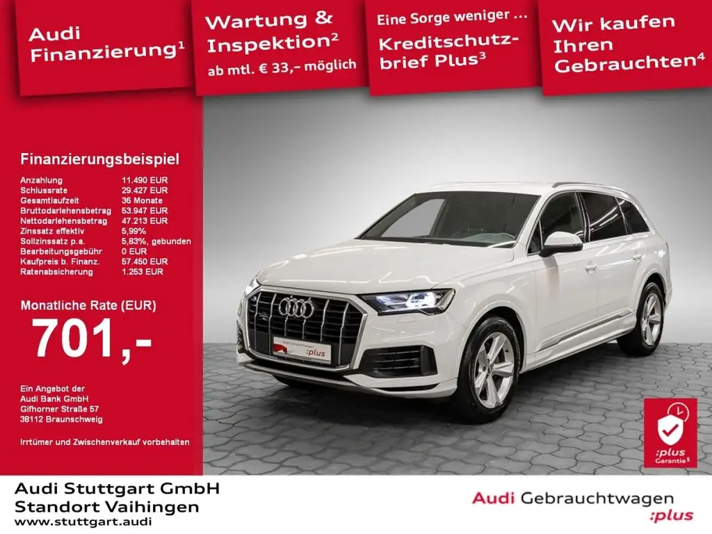 Photo 1 : Audi Q7 2020 Diesel