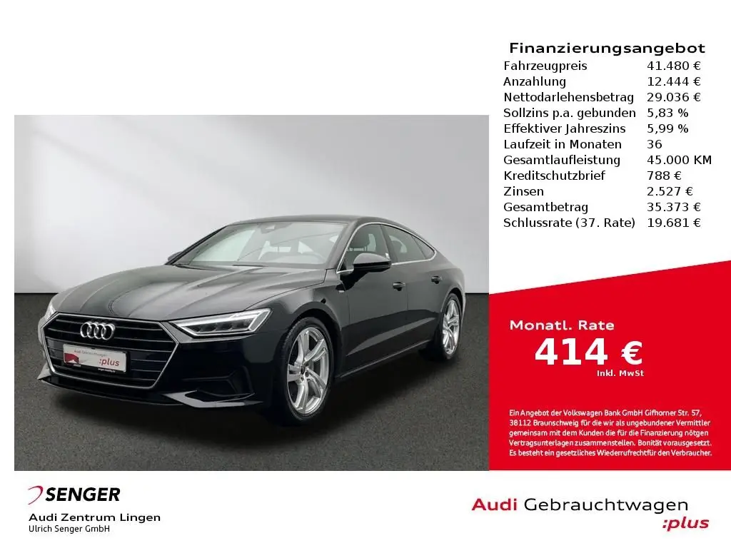 Photo 1 : Audi A7 2021 Diesel