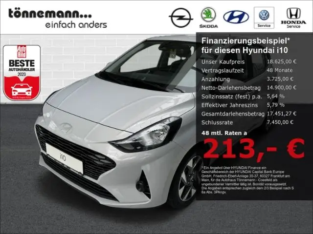 Photo 1 : Hyundai I10 2024 Essence