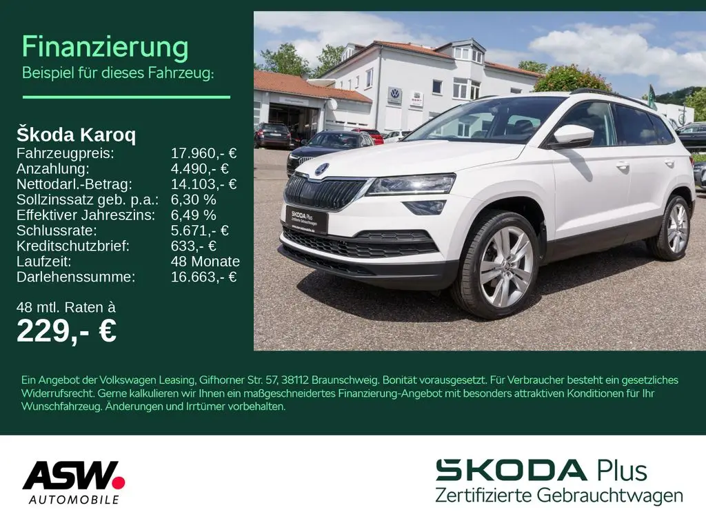 Photo 1 : Skoda Karoq 2018 Essence