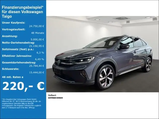 Photo 1 : Volkswagen Taigo 2023 Petrol