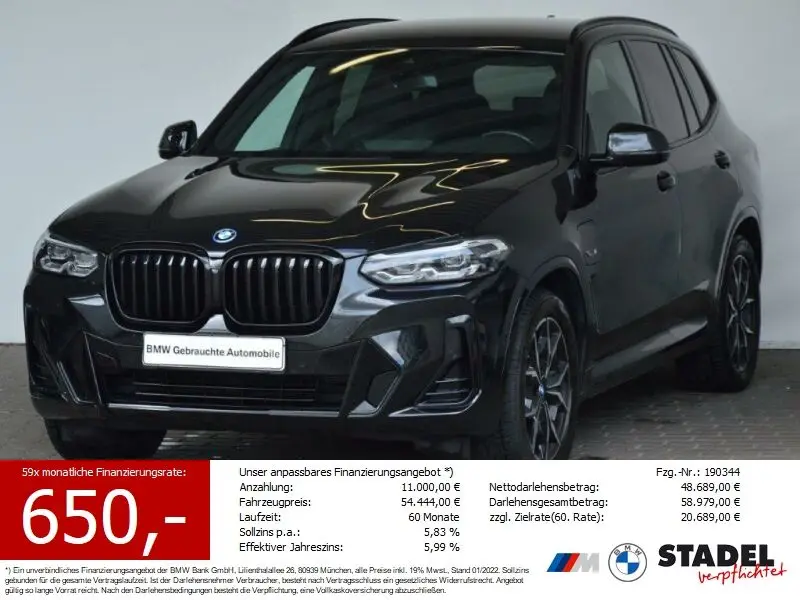 Photo 1 : Bmw X3 2022 Hybride