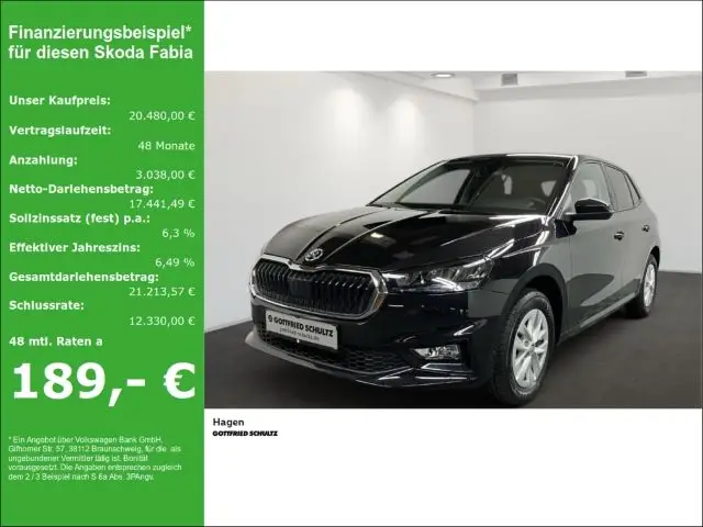 Photo 1 : Skoda Fabia 2024 Petrol