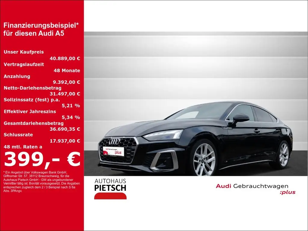 Photo 1 : Audi A5 2022 Petrol