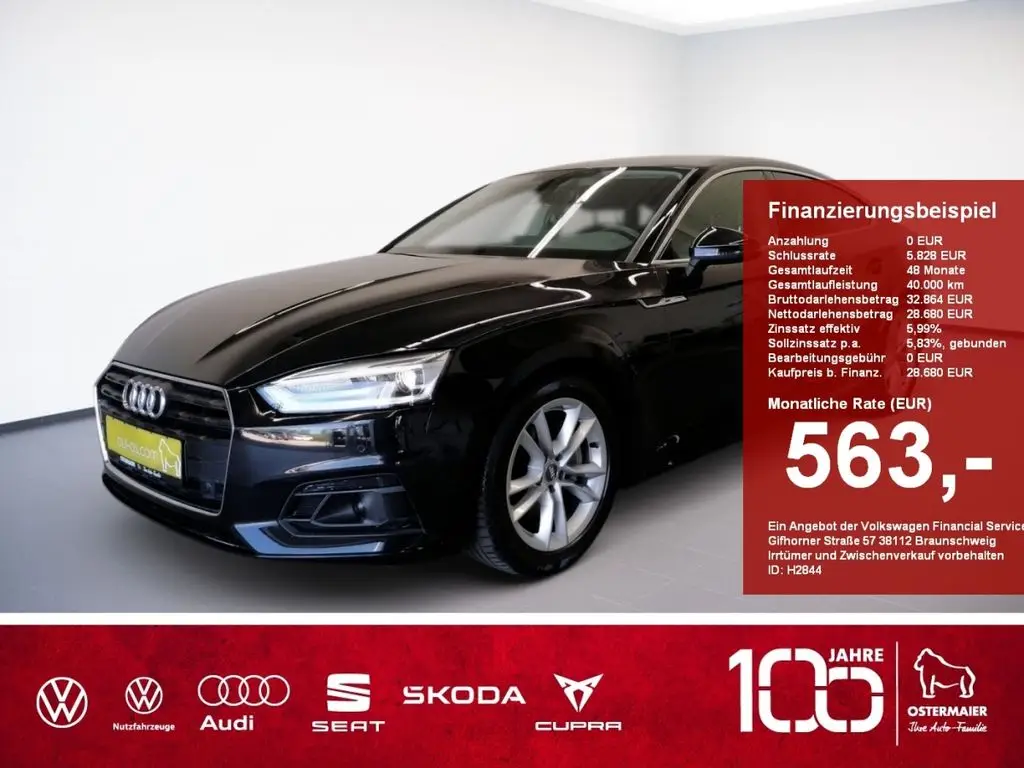 Photo 1 : Audi A5 2019 Diesel