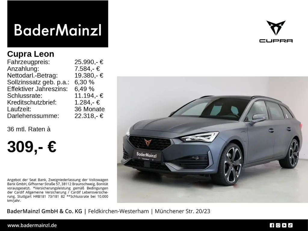 Photo 1 : Cupra Leon 2021 Hybride