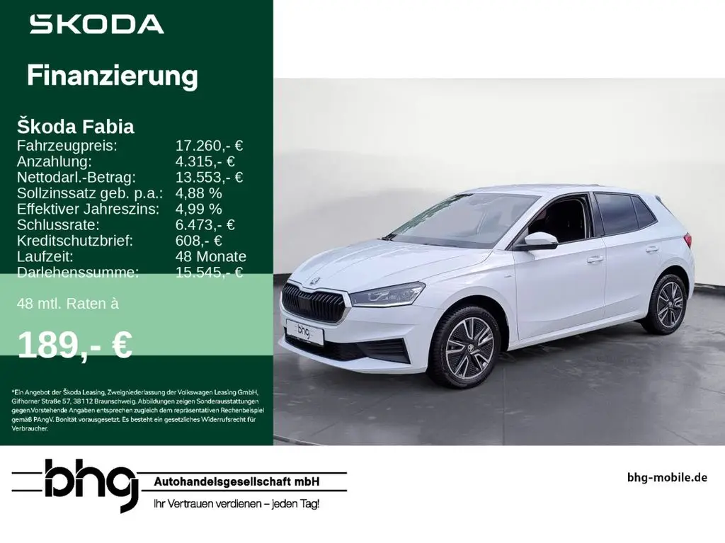 Photo 1 : Skoda Fabia 2023 Petrol