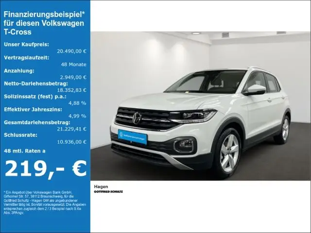 Photo 1 : Volkswagen T-cross 2022 Petrol