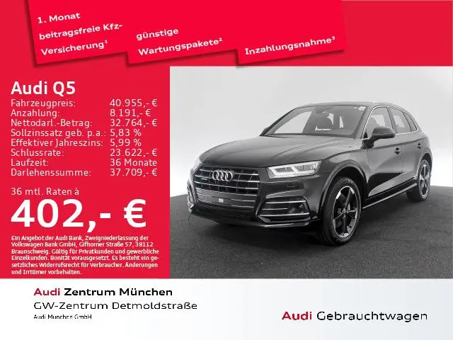 Photo 1 : Audi Q5 2020 Hybride