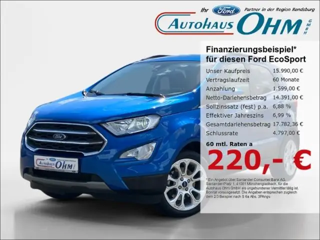 Photo 1 : Ford Ecosport 2021 Petrol