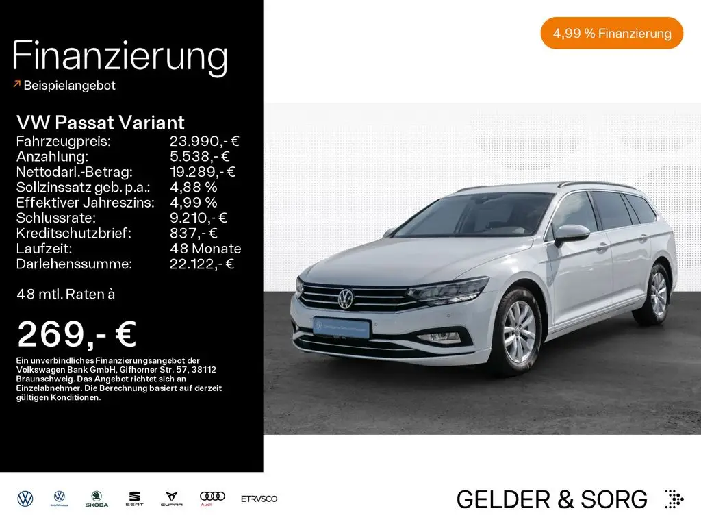 Photo 1 : Volkswagen Passat 2019 Diesel