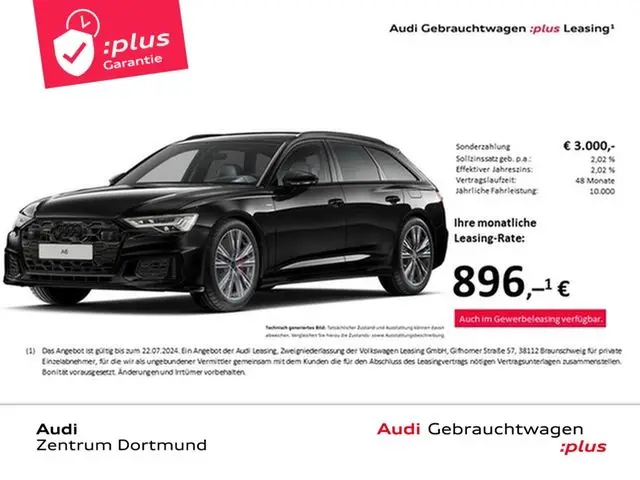 Photo 1 : Audi A6 2023 Hybride