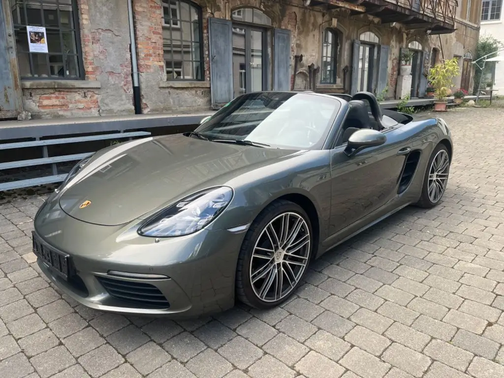 Photo 1 : Porsche Boxster 2021 Petrol