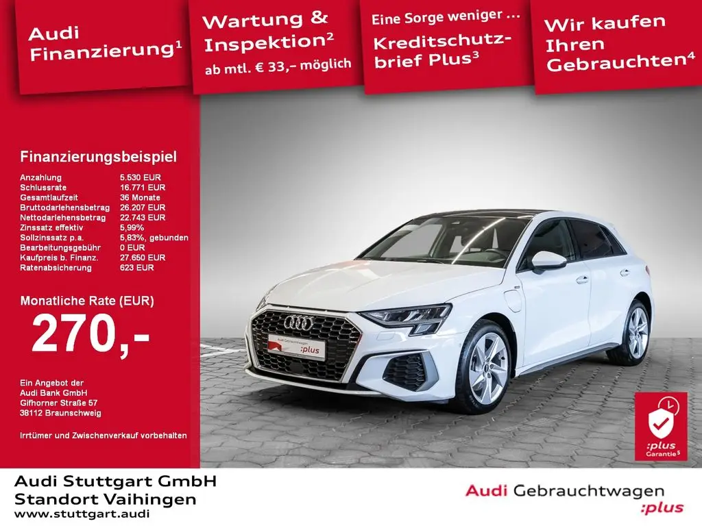 Photo 1 : Audi A3 2021 Hybrid