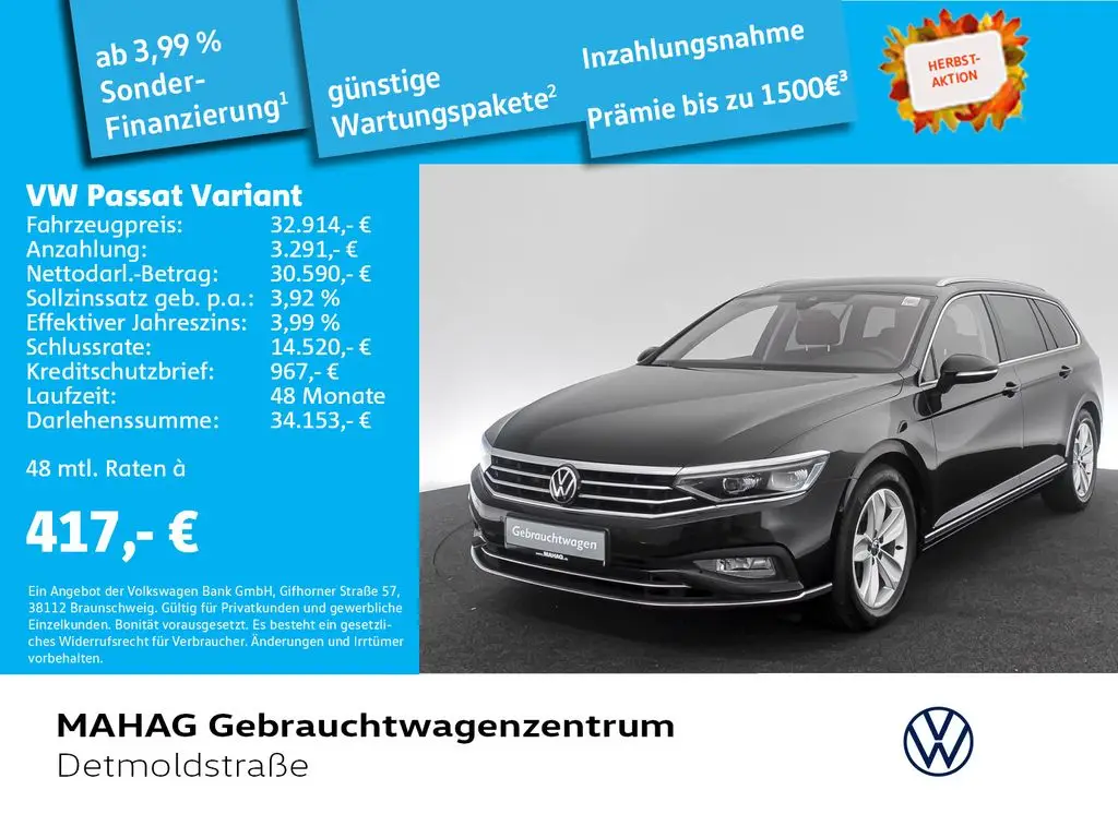 Photo 1 : Volkswagen Passat 2021 Essence