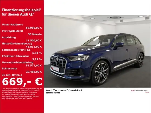 Photo 1 : Audi Q7 2021 Hybrid