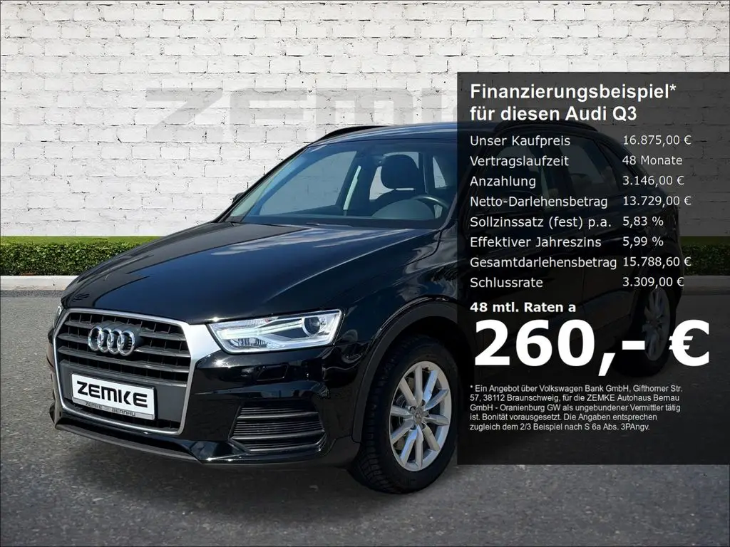 Photo 1 : Audi Q3 2016 Diesel