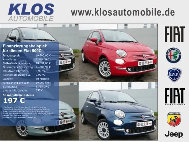 Photo 1 : Fiat 500c 2024 Petrol