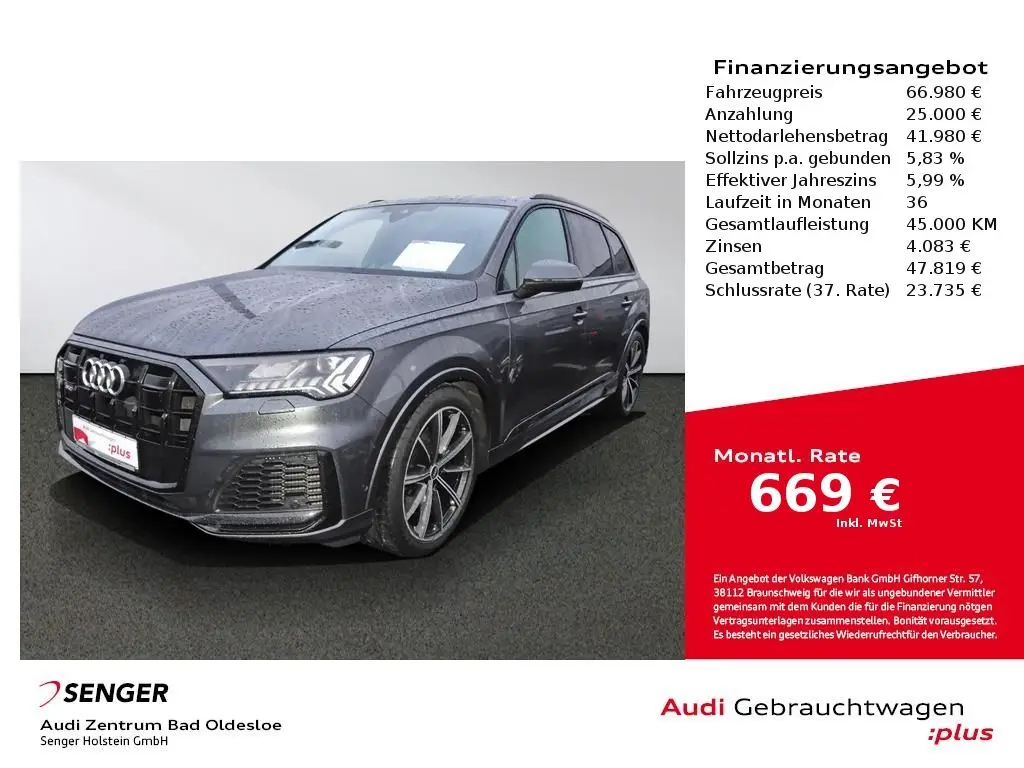 Photo 1 : Audi Sq7 2021 Diesel