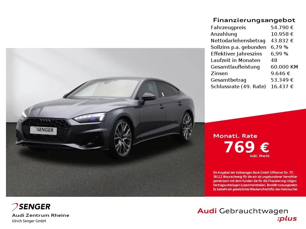 Photo 1 : Audi A5 2024 Essence