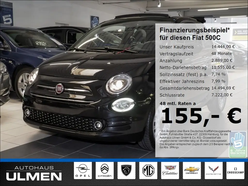 Photo 1 : Fiat 500c 2020 Petrol