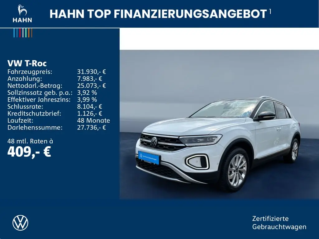 Photo 1 : Volkswagen T-roc 2023 Petrol