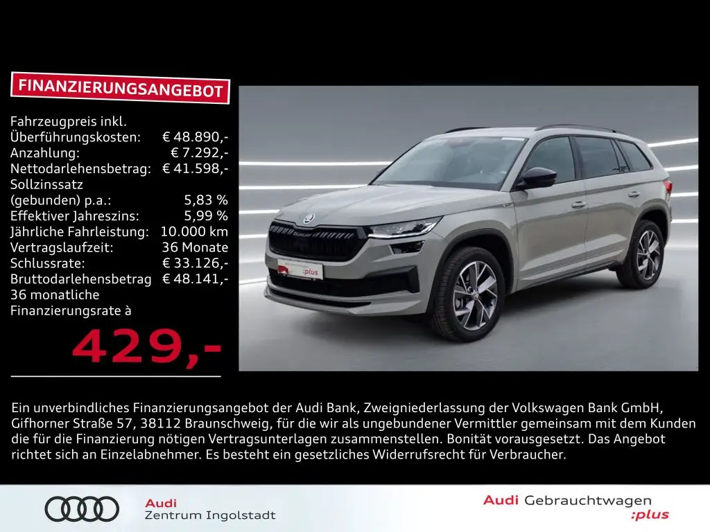 Photo 1 : Skoda Kodiaq 2024 Diesel