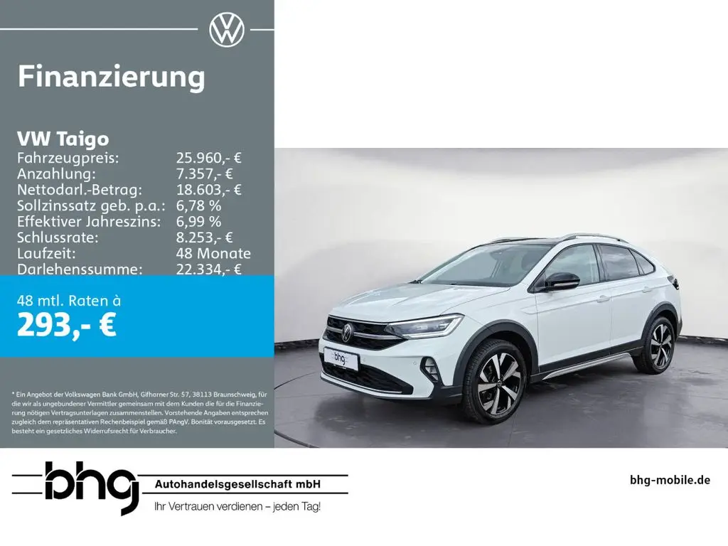 Photo 1 : Volkswagen Taigo 2023 Petrol