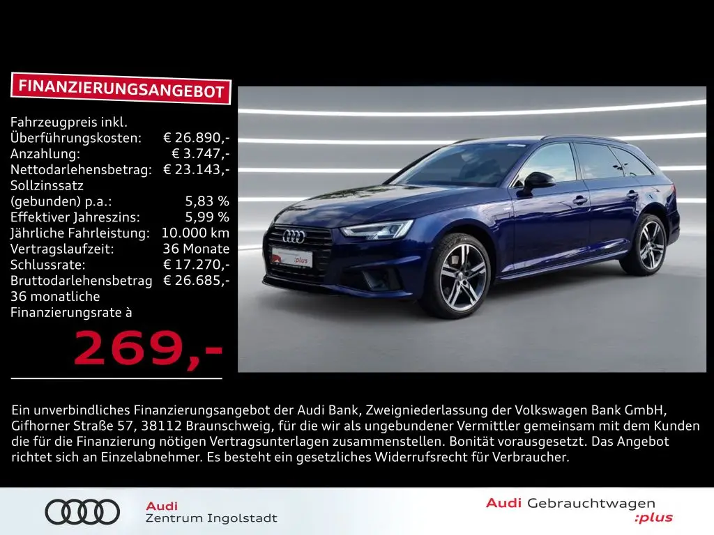 Photo 1 : Audi A4 2019 Autres