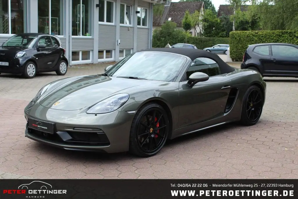 Photo 1 : Porsche Boxster 2021 Petrol