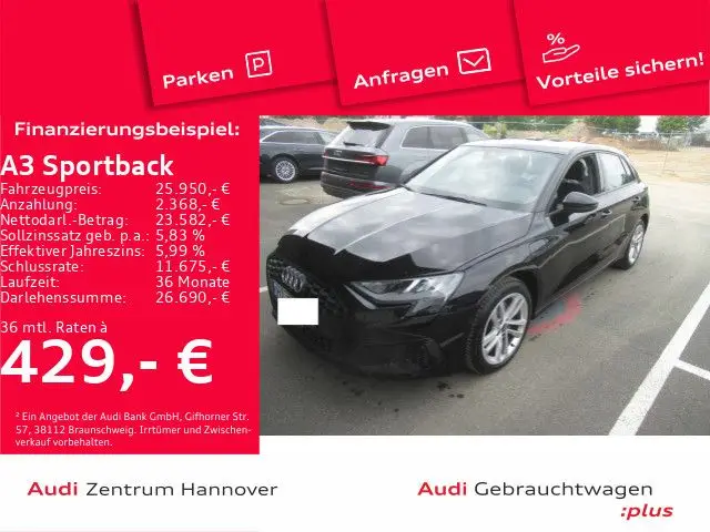 Photo 1 : Audi A3 2021 Hybride