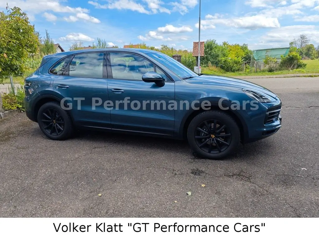 Photo 1 : Porsche Cayenne 2019 Petrol