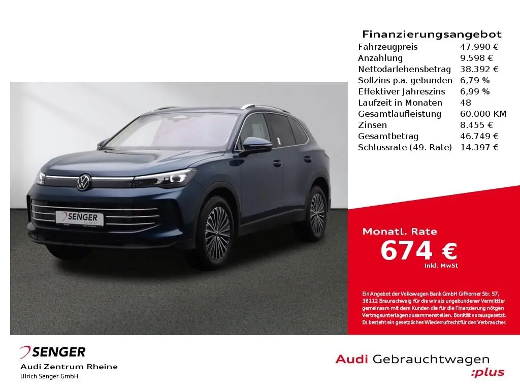 Photo 1 : Volkswagen Tiguan 2024 Diesel