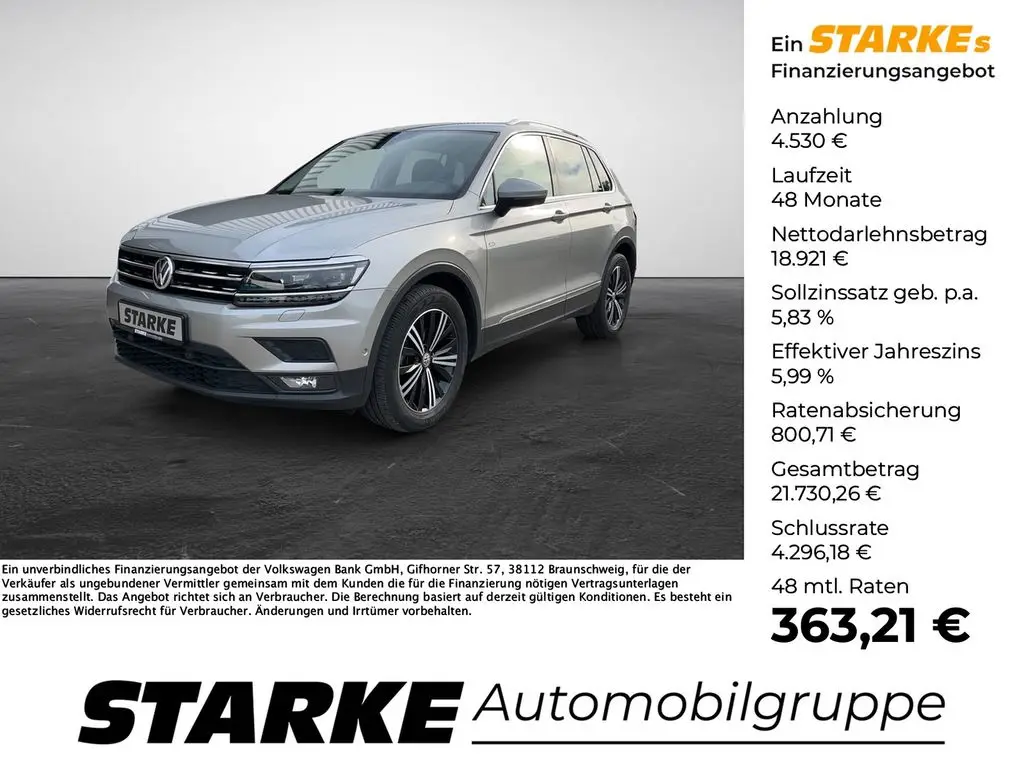 Photo 1 : Volkswagen Tiguan 2018 Diesel