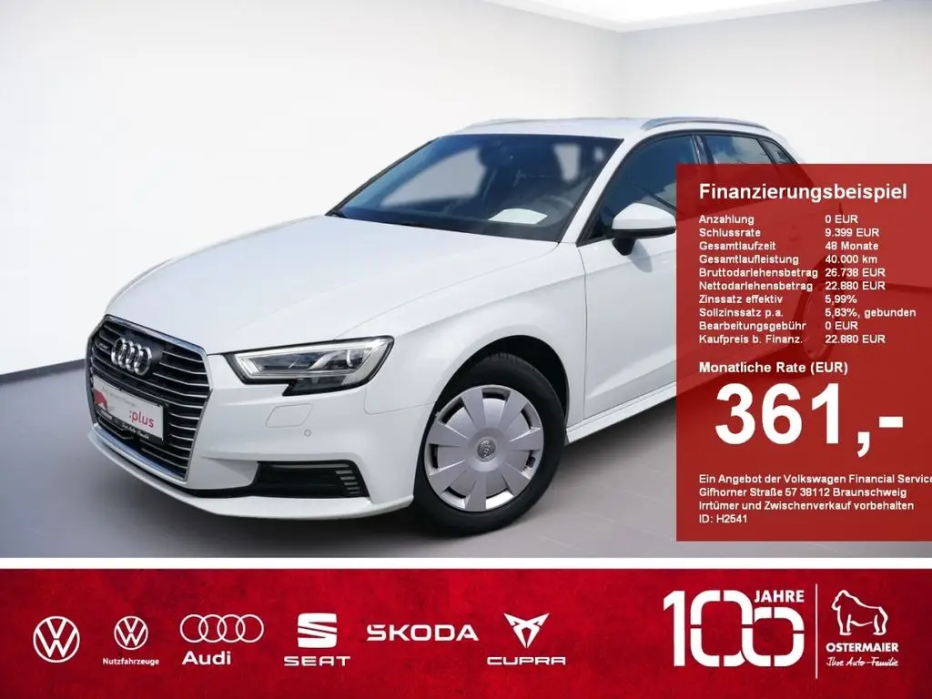 Photo 1 : Audi A3 2020 Hybrid