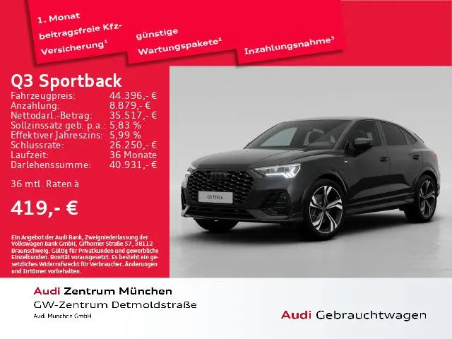 Photo 1 : Audi Q3 2022 Hybride