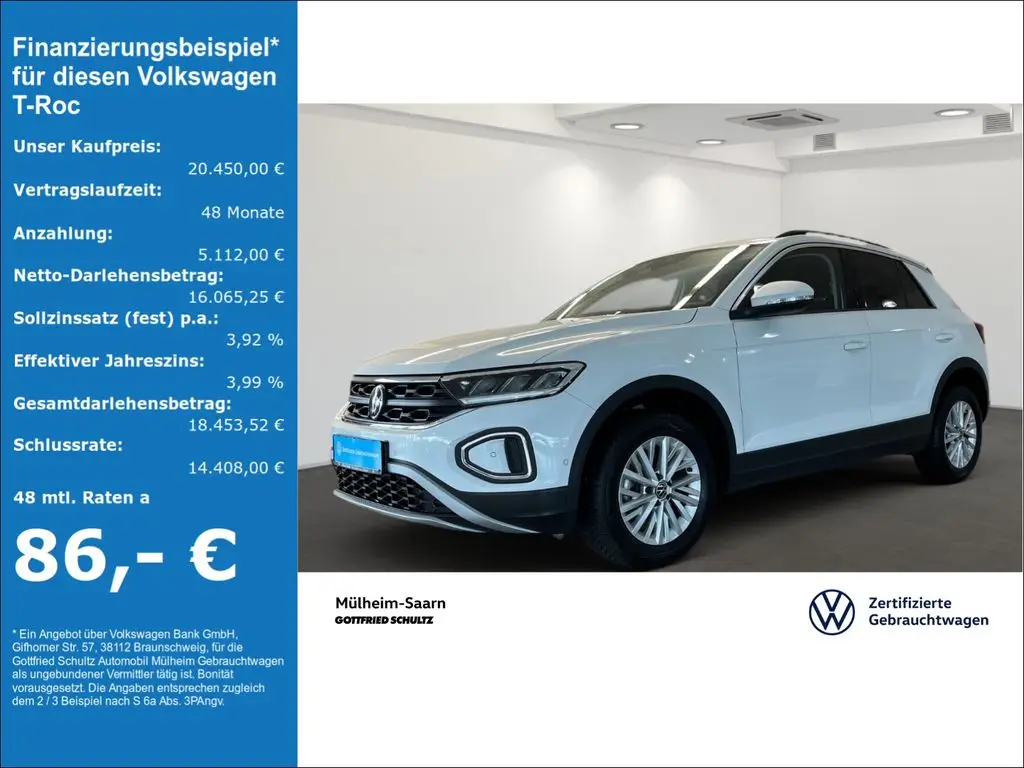 Photo 1 : Volkswagen T-roc 2023 Essence